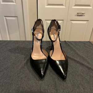 Black Patent Leather Women's Shoes